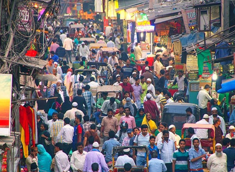 Khu chợ tại Ấn Độ